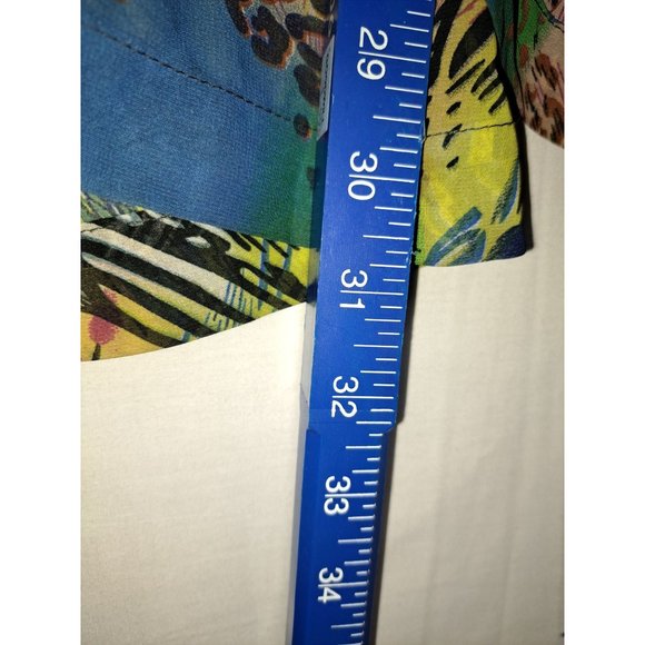 I.Q Authentic Brand 2X Halter Top Animal Print Romper - Picture 4 of 4